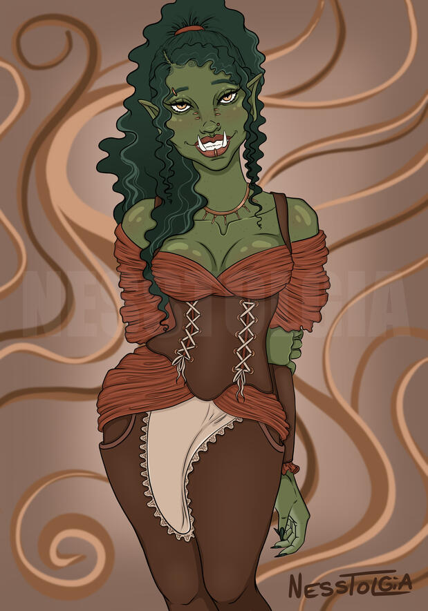 Orc Barmaid